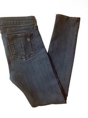 Rag & Bone Women's Skinny Jeans in Dark Indigo - Size 27